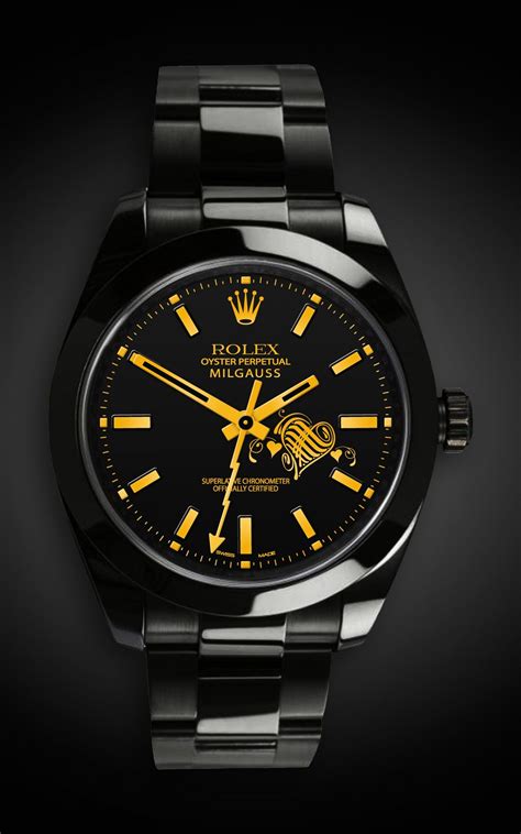 black rolex women's watch|Rolex black watches for men.